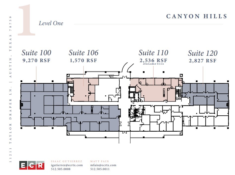 11211 Taylor Draper Ln, Austin, TX en alquiler Plano de la planta- Imagen 1 de 1