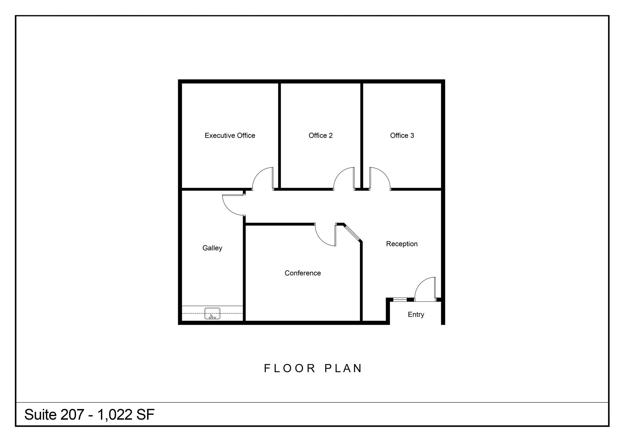 776 E Shaw Ave, Fresno, CA en venta Plano de la planta- Imagen 1 de 1