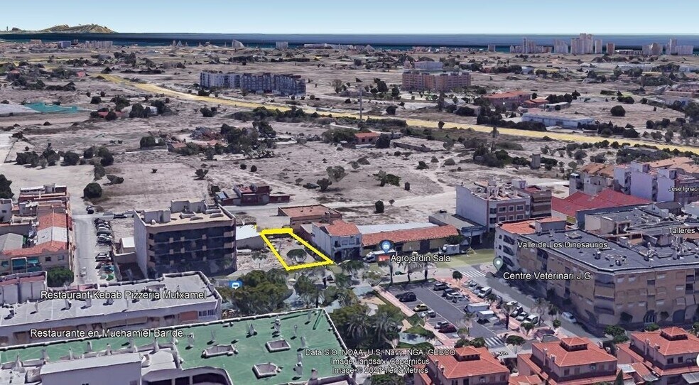 Terreno en Mutxamel, Alicante en venta - Vista aérea - Imagen 2 de 3