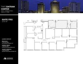 9130 S Dadeland Blvd, Miami, FL en alquiler Plano de la planta- Imagen 1 de 1
