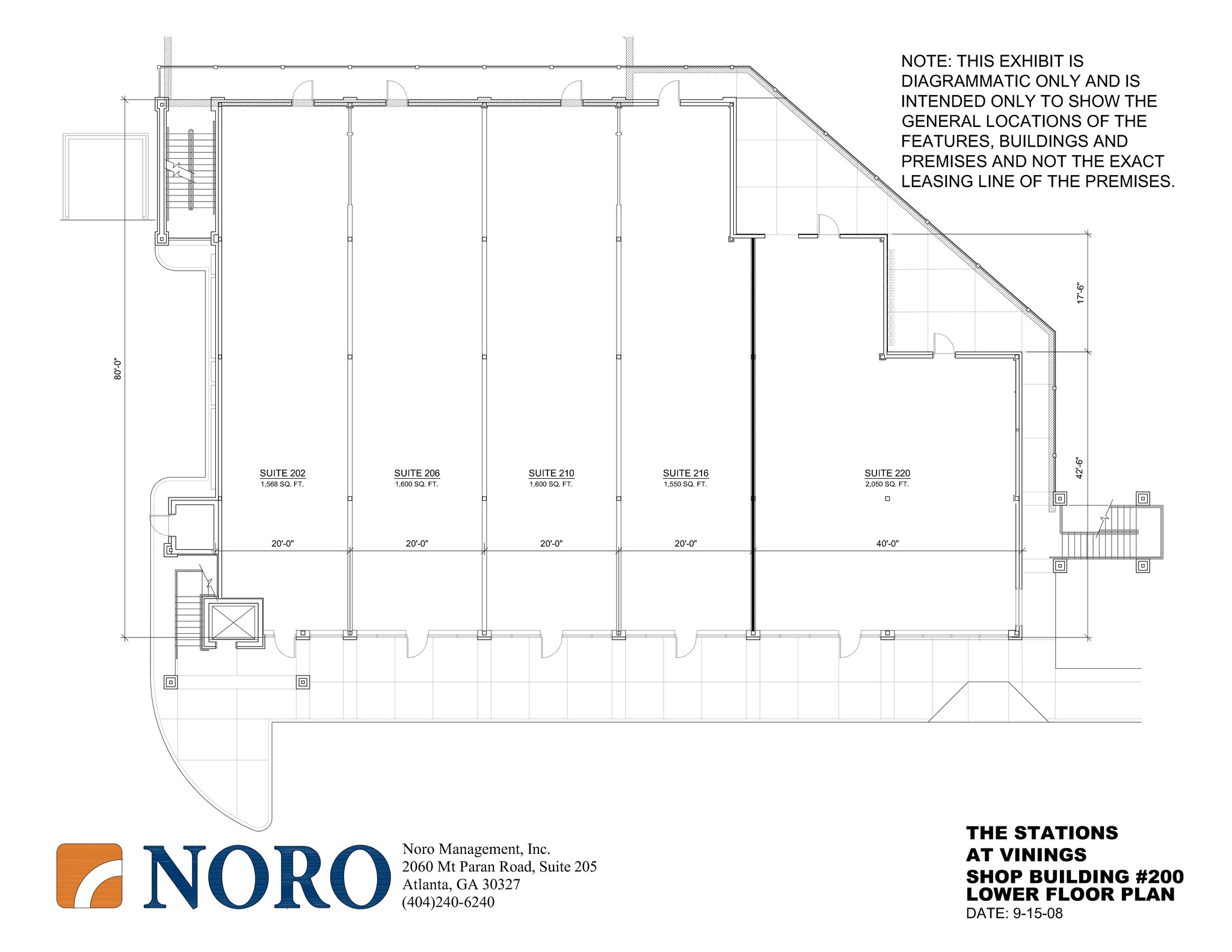 2810 Paces Ferry Rd SE, Atlanta, GA en alquiler Plano del sitio- Imagen 1 de 1