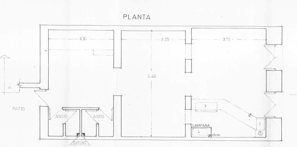 Madrid, MAD 28012 - Unidad Puerta DR -  - Plano de la planta - Image 1 of 3