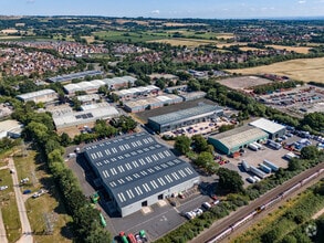 Crown Close, Taunton, SOM - AÉREA  vista de mapa - Image1