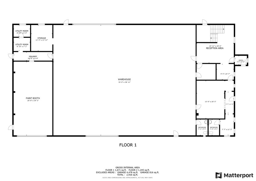 270 Waterloo Av, Penticton, BC en alquiler - Plano de la planta - Imagen 2 de 3