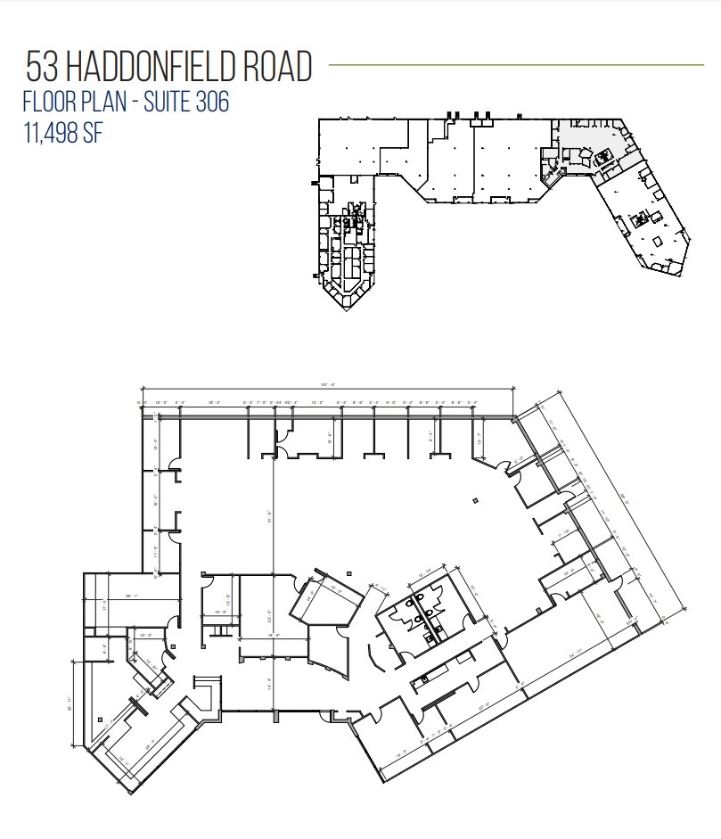 53 Haddonfield Rd, Cherry Hill, NJ en alquiler Plano de la planta- Imagen 1 de 1