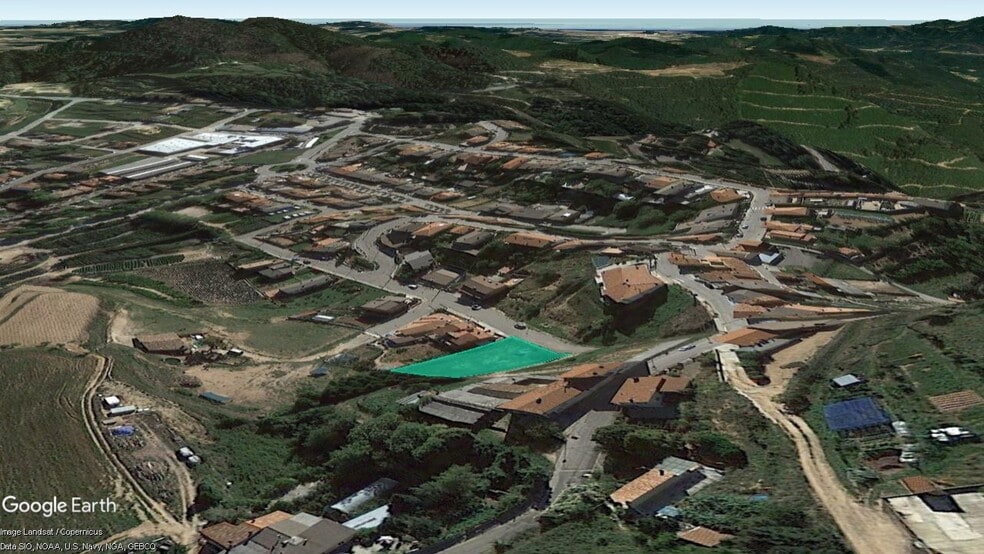 Terreno en Sant Hilari Sacalm, Gerona en venta - Vista aérea - Imagen 2 de 3