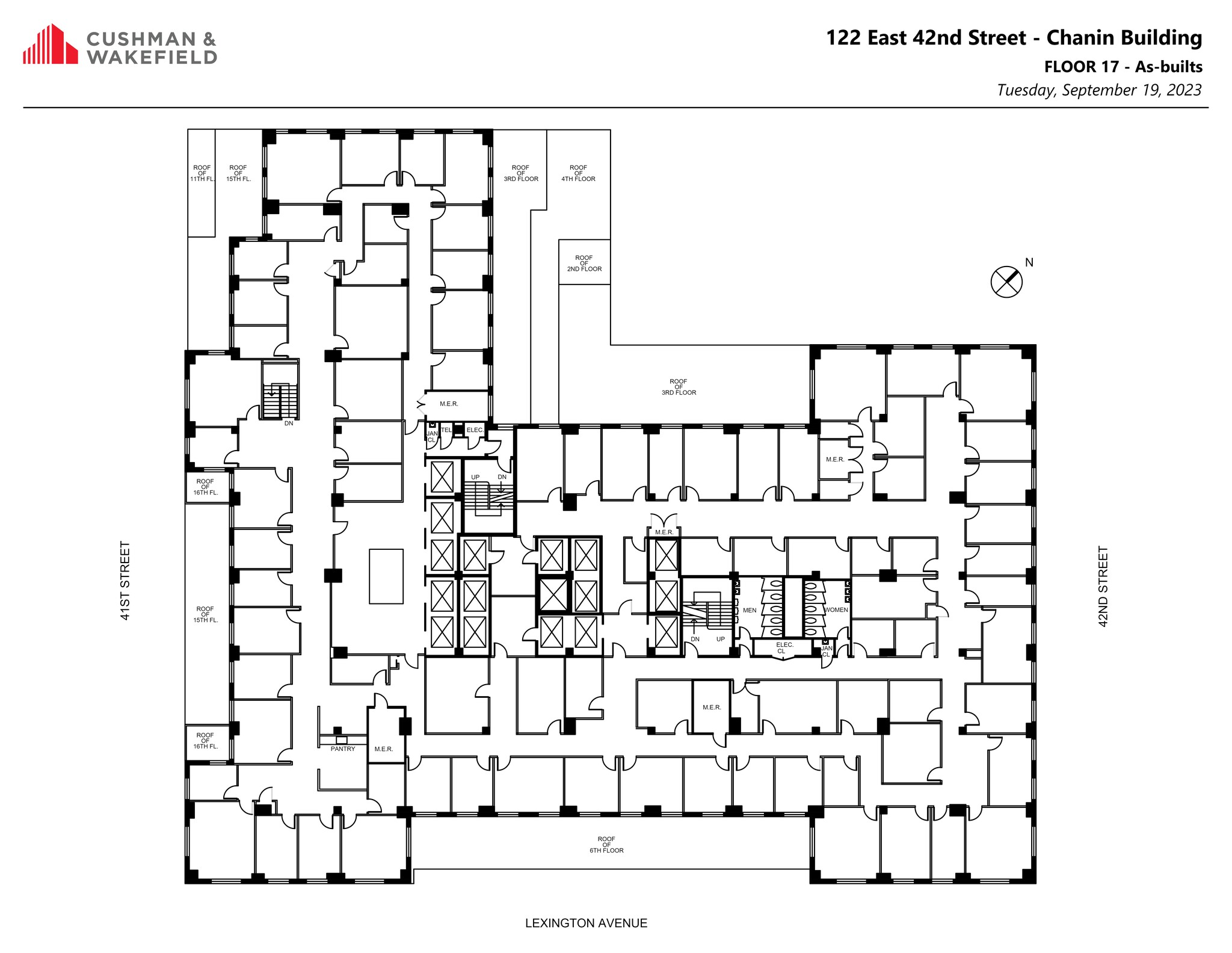 122 E 42nd St, New York, NY en alquiler Plano del sitio- Imagen 1 de 1