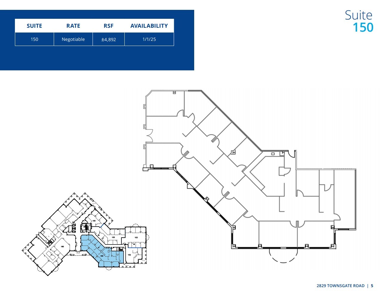 2829 Townsgate Rd, Westlake Village, CA en alquiler Plano de la planta- Imagen 1 de 1