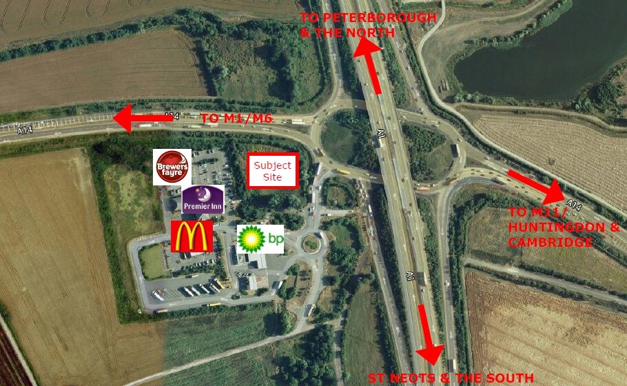 Great North Rd, Brampton en alquiler - Vista aérea - Imagen 2 de 4