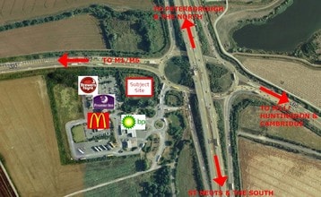 Great North Rd, Brampton, CAM - AÉREA  vista de mapa