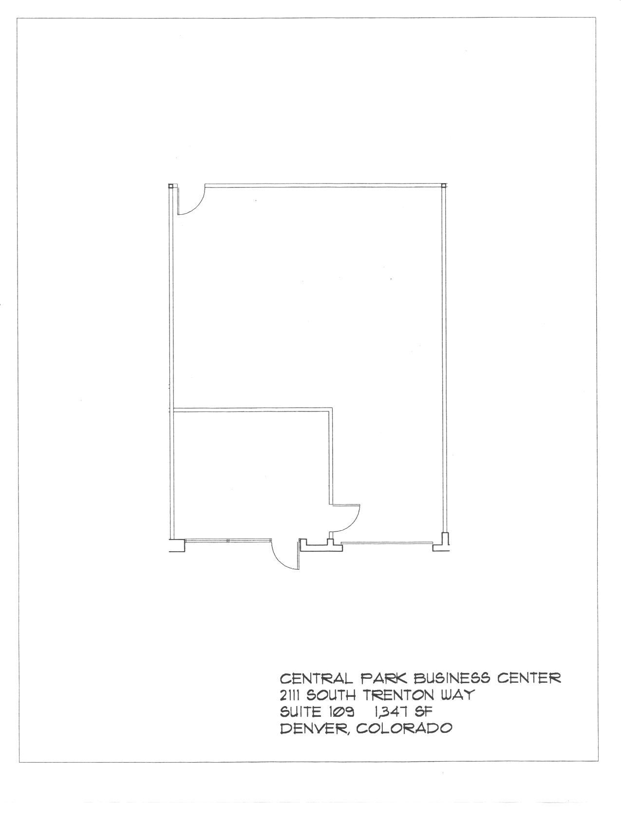 2171 S Trenton Way, Denver, CO en alquiler Plano de la planta- Imagen 1 de 1