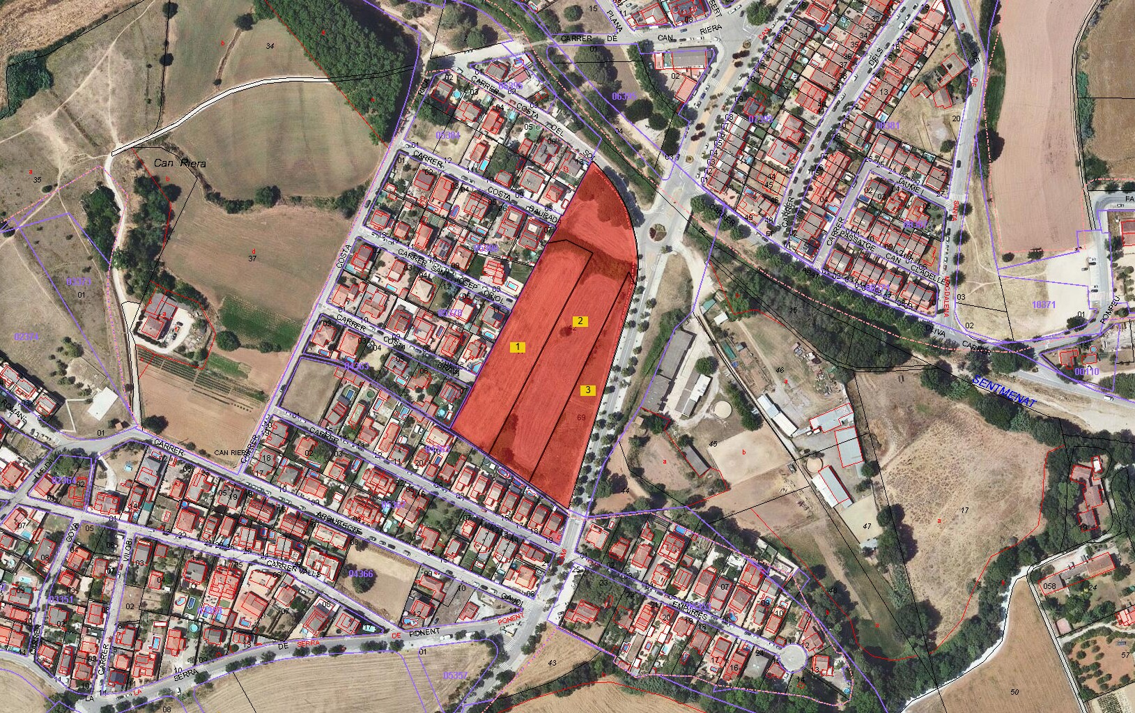 Terreno en Palau-solità i Plegamans, Barcelona en venta Plano de solar- Imagen 1 de 1