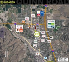 699 W Quinn Rd, Pocatello, ID en alquiler Mapa- Imagen 1 de 1