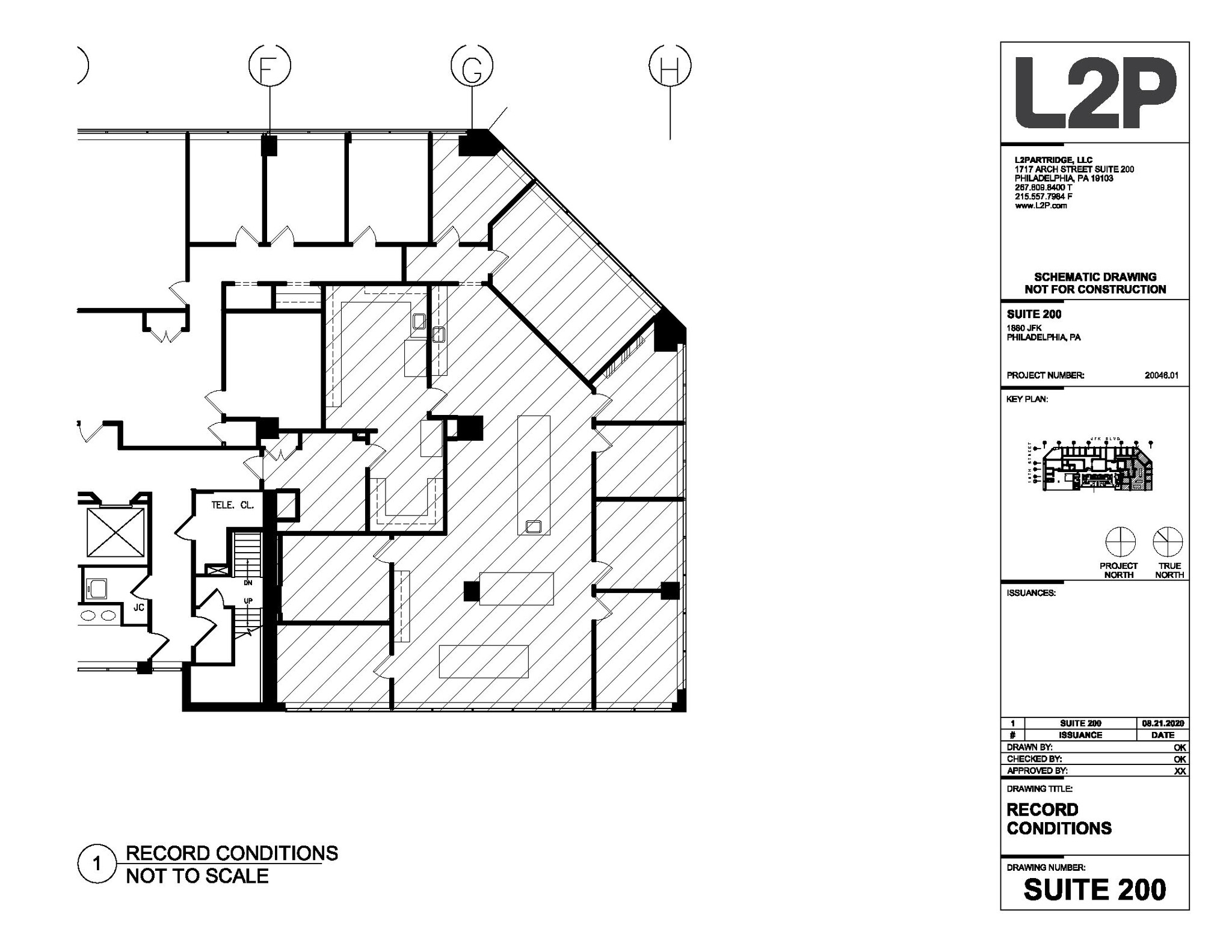 1880 John F Kennedy Blvd, Philadelphia, PA en alquiler Plano de la planta- Imagen 1 de 1