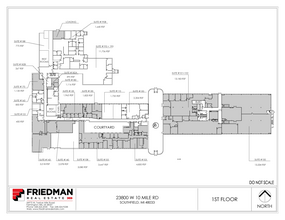 23800 W 10 Mile Rd, Southfield, MI en alquiler Plano de la planta- Imagen 2 de 2