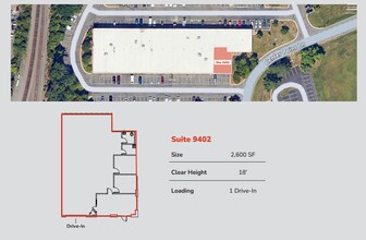 9400-9414 Center Point Ln, Manassas, VA en alquiler Plano de la planta- Imagen 1 de 1