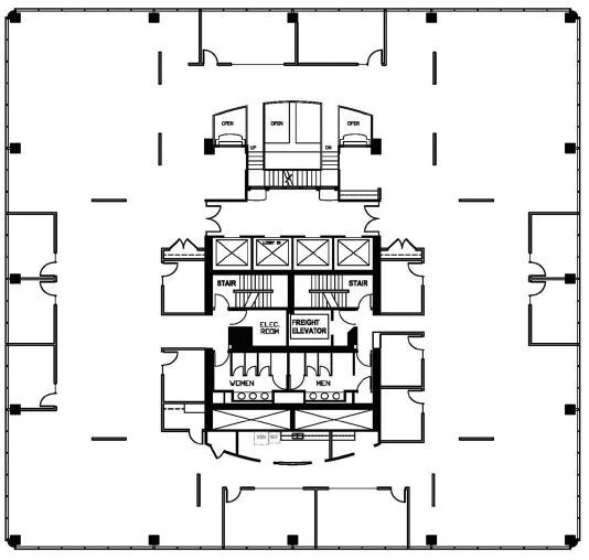 401 S 4th St, Louisville, KY en alquiler Plano de la planta- Imagen 1 de 1