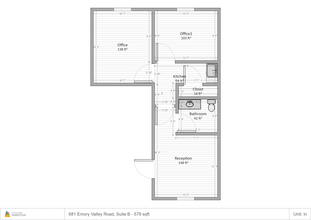 681 Emory Valley Road, Oak Ridge, TN en alquiler Plano de la planta- Imagen 1 de 16