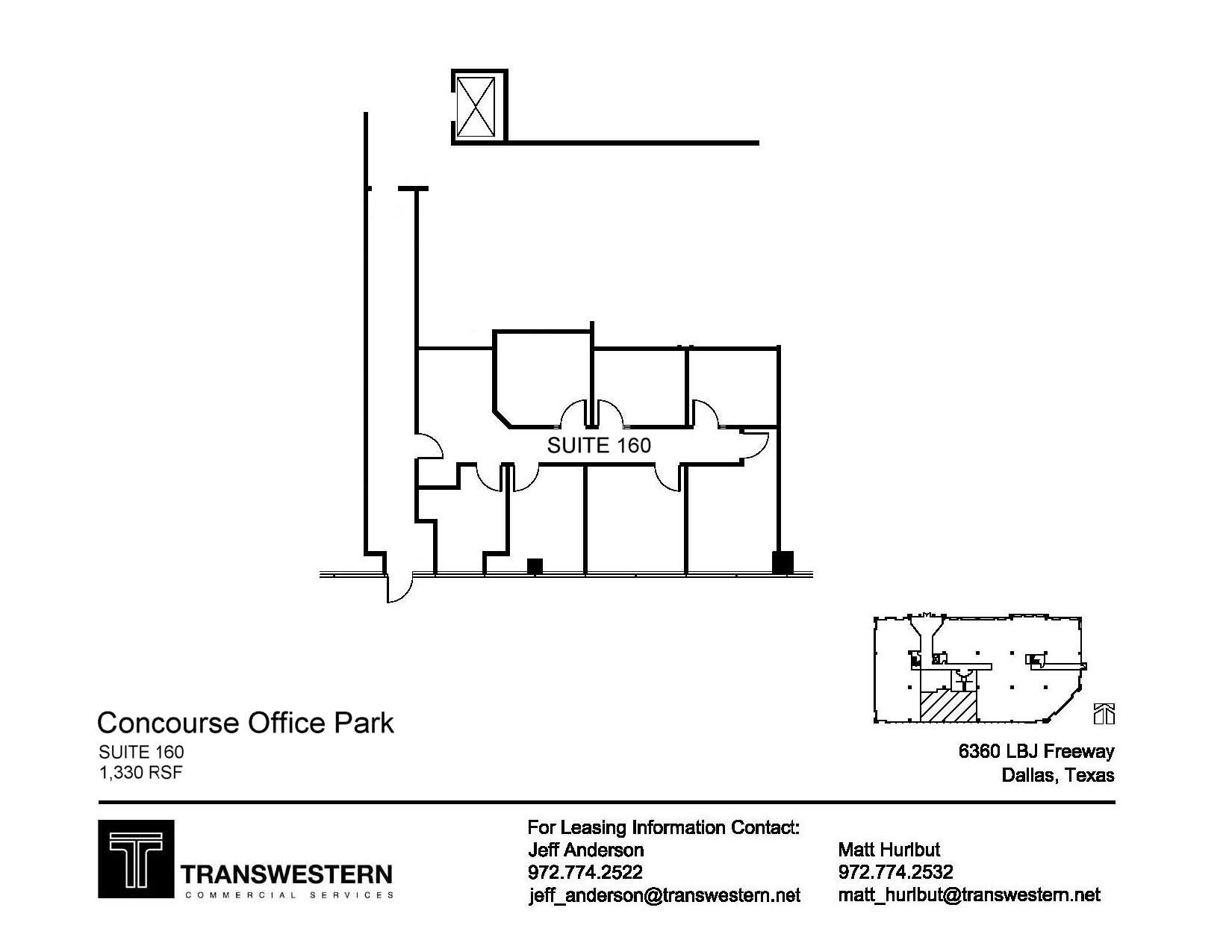 6350 LBJ Fwy, Dallas, TX en alquiler Plano de la planta- Imagen 1 de 1