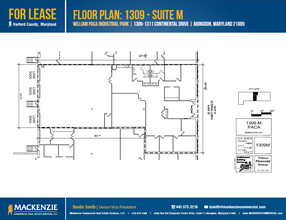 1301 Continental Dr, Abingdon, MD en alquiler Plano de la planta- Imagen 1 de 1