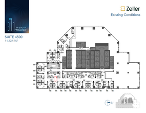 311 S Wacker Dr, Chicago, IL en alquiler Plano de la planta- Imagen 2 de 3