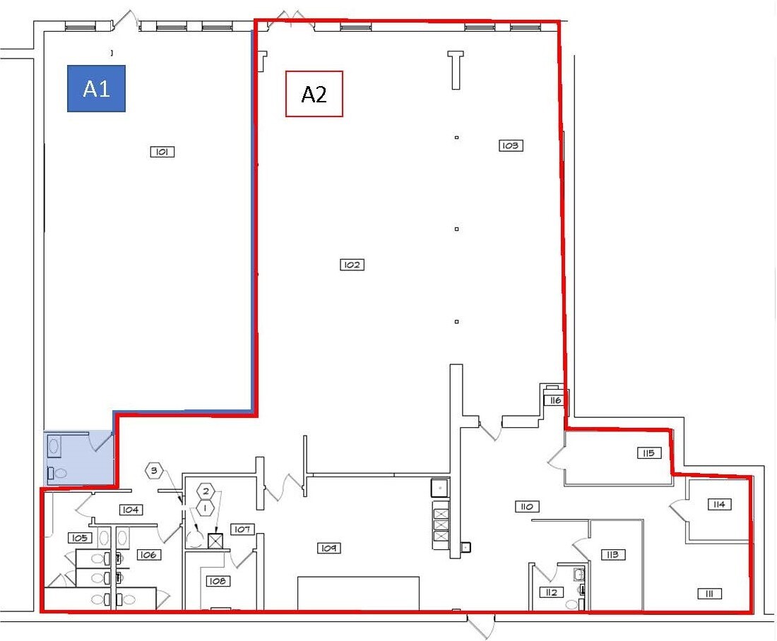 670-742 W National Rd, Vandalia, OH en alquiler Plano de la planta- Imagen 1 de 1