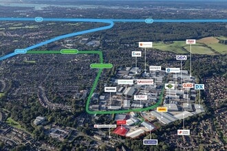 Electron Way, Eastleigh, HAM - AÉREA  vista de mapa - Image1