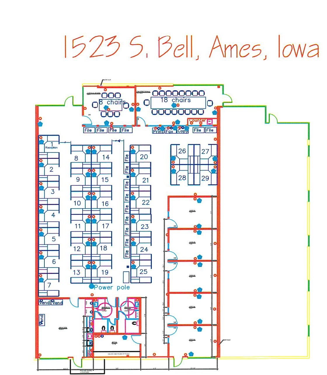 1523 S Bell Ave, Ames, IA en alquiler Plano de la planta- Imagen 1 de 1