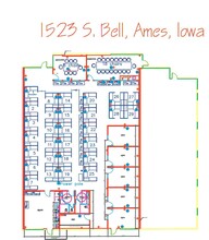 1523 S Bell Ave, Ames, IA en alquiler Plano de la planta- Imagen 1 de 1