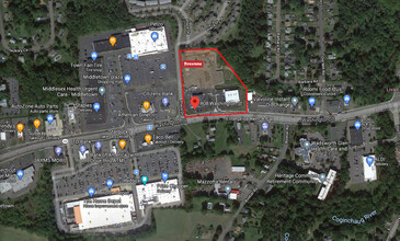 808 Washington St, Middletown, CT - VISTA AÉREA  vista de mapa