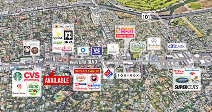 17200 Ventura Blvd, Encino, CA - VISTA AÉREA  vista de mapa