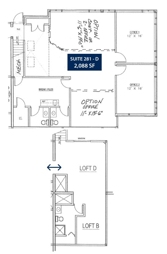 16W343 83rd St, Burr Ridge, IL en alquiler Plano de la planta- Imagen 1 de 1