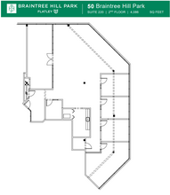 50 Braintree Hill Office Park, Braintree, MA en alquiler Plano de la planta- Imagen 1 de 1