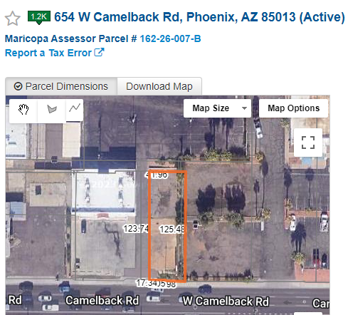 654 W Camelback Rd, Phoenix, AZ en venta - Foto del edificio - Imagen 2 de 4