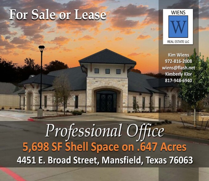 4451 E Broad St, Mansfield, TX en venta - Foto del edificio - Imagen 3 de 20