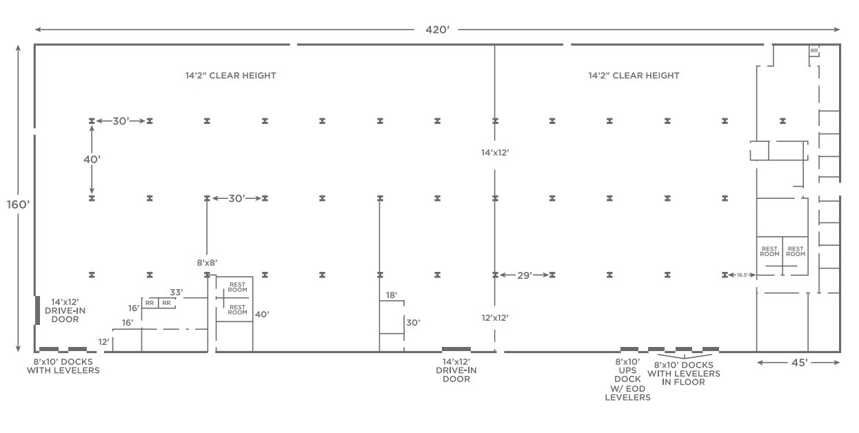 1263 S Chillicothe Rd, Aurora, OH en alquiler Plano de la planta- Imagen 1 de 1