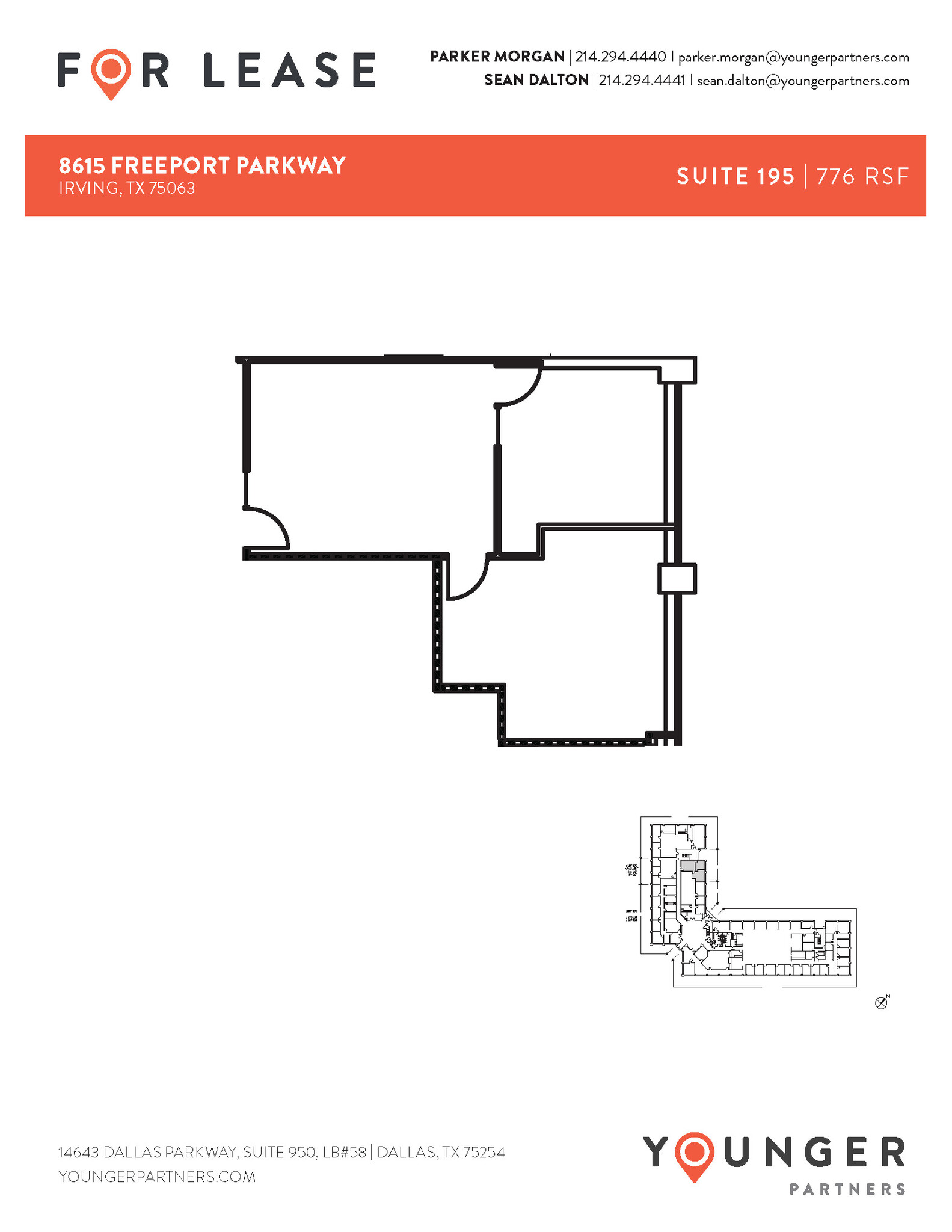 8615 Freeport Pky, Irving, TX en alquiler Plano de la planta- Imagen 1 de 2