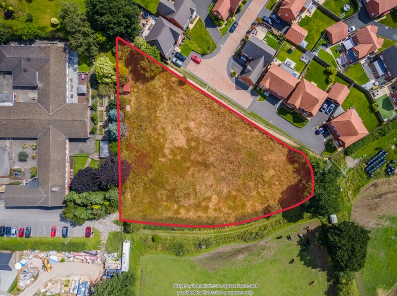 4 Millpond Close, Alfreton en venta - Vista aérea - Imagen 2 de 4