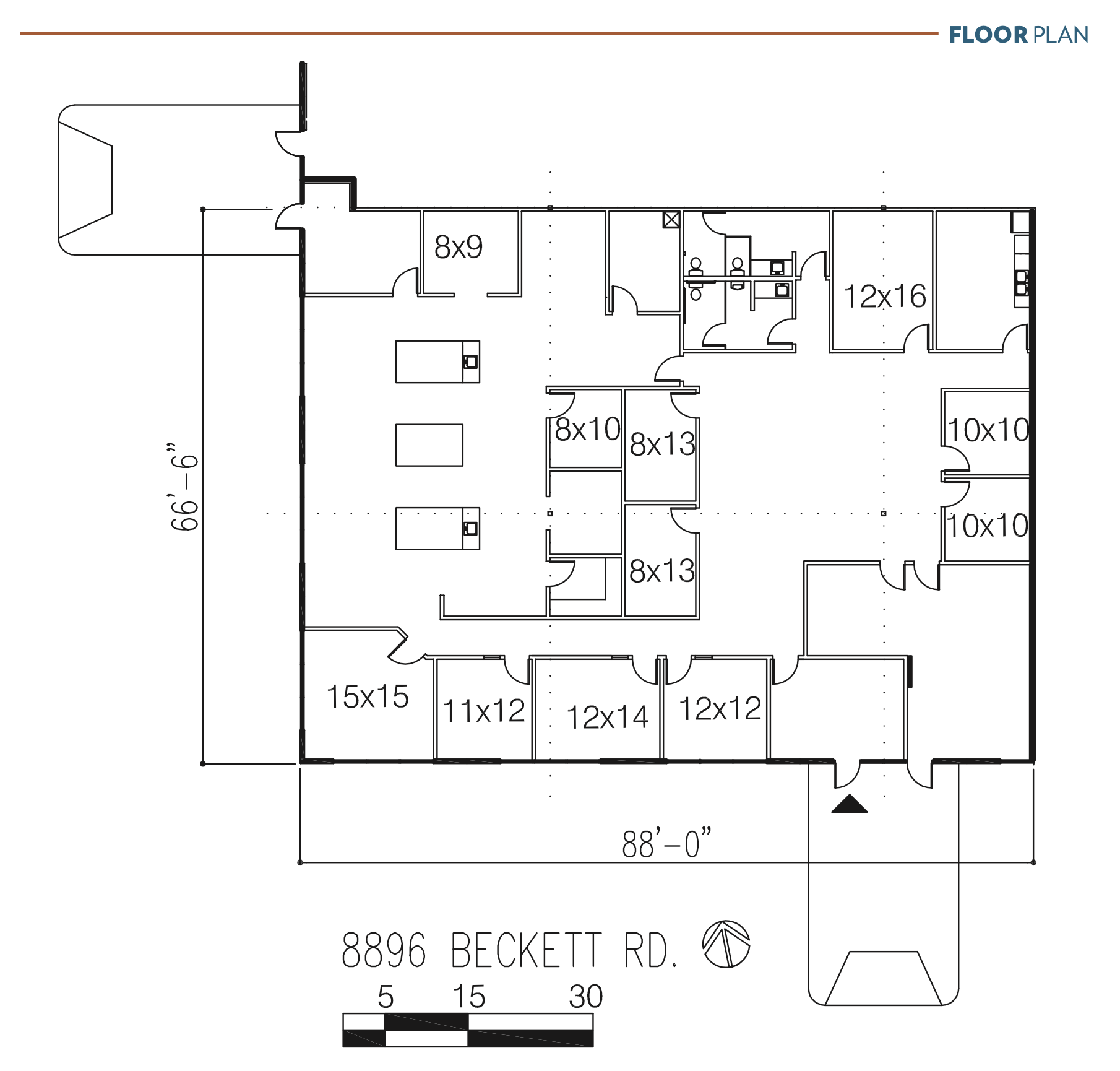 8890-8918 Beckett Rd, West Chester, OH en alquiler Foto del edificio- Imagen 1 de 4