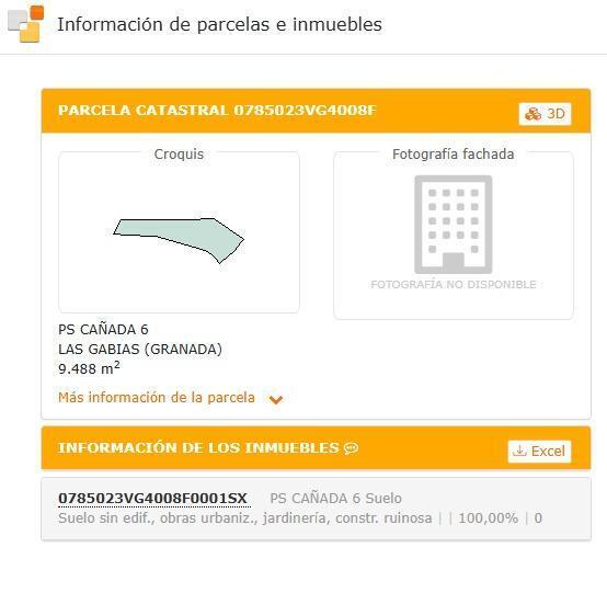 Terreno en Las Gabias, Granada en venta - Foto del edificio - Imagen 2 de 4
