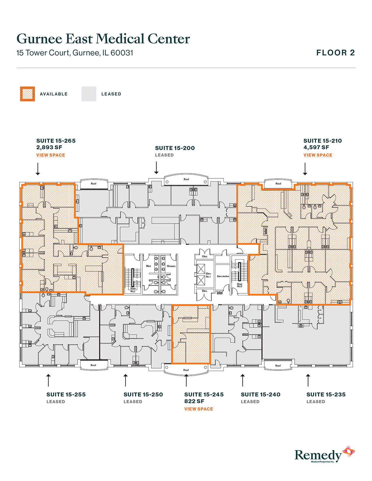 3 S Greenleaf Ave, Gurnee, IL en alquiler Plano de la planta- Imagen 1 de 1