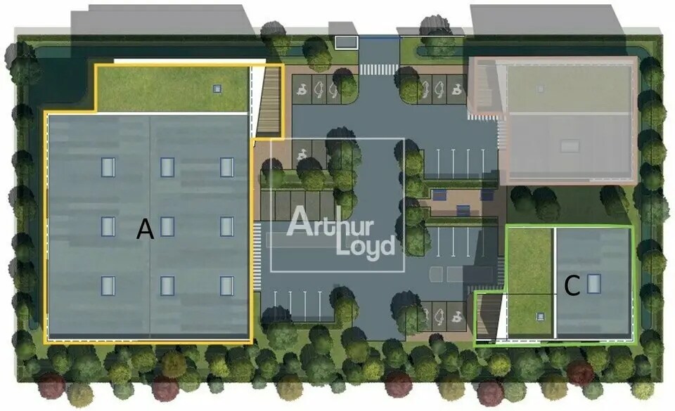 Flex en Bondoufle en venta Plano del sitio- Imagen 1 de 2