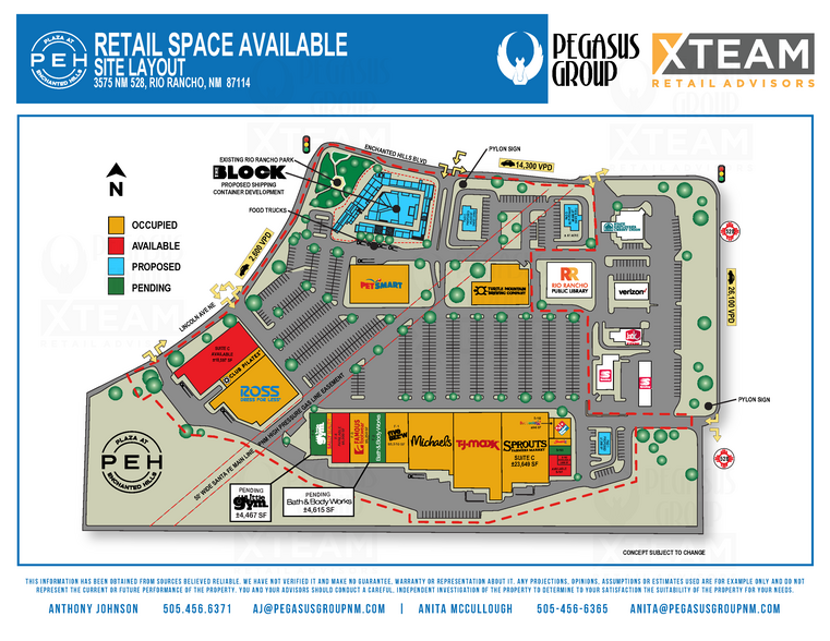 7820 Enchanted Hills NE, Bernalillo, NM en alquiler - Plano del sitio - Imagen 3 de 37