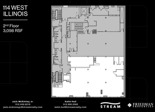 114 W Illinois St, Chicago, IL en alquiler Plano de la planta- Imagen 1 de 6