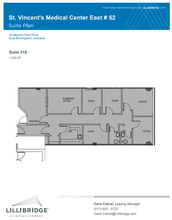 46-52 Medical Park Dr E, Birmingham, AL en alquiler Plano de la planta- Imagen 1 de 1