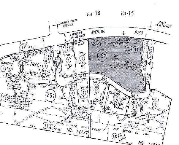 1281 Puerta Del Sol, San Clemente, CA en venta - Plano de solar - Imagen 3 de 3