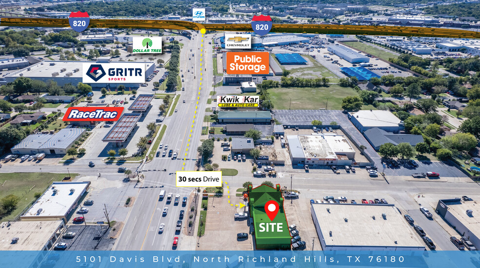 5101 Davis Blvd, North Richland Hills, TX en venta - Foto del edificio - Imagen 2 de 14