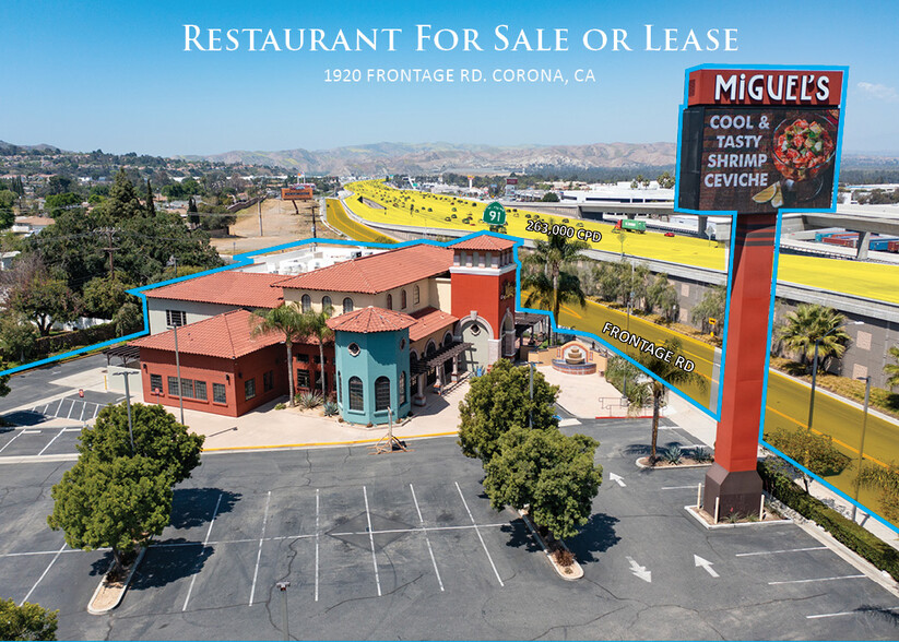 1920 Frontage Rd, Corona, CA en venta - Foto del edificio - Imagen 1 de 6