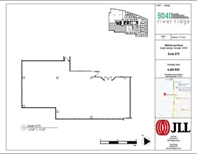 9040 Roswell Rd, Atlanta, GA en alquiler Plano de la planta- Imagen 1 de 1