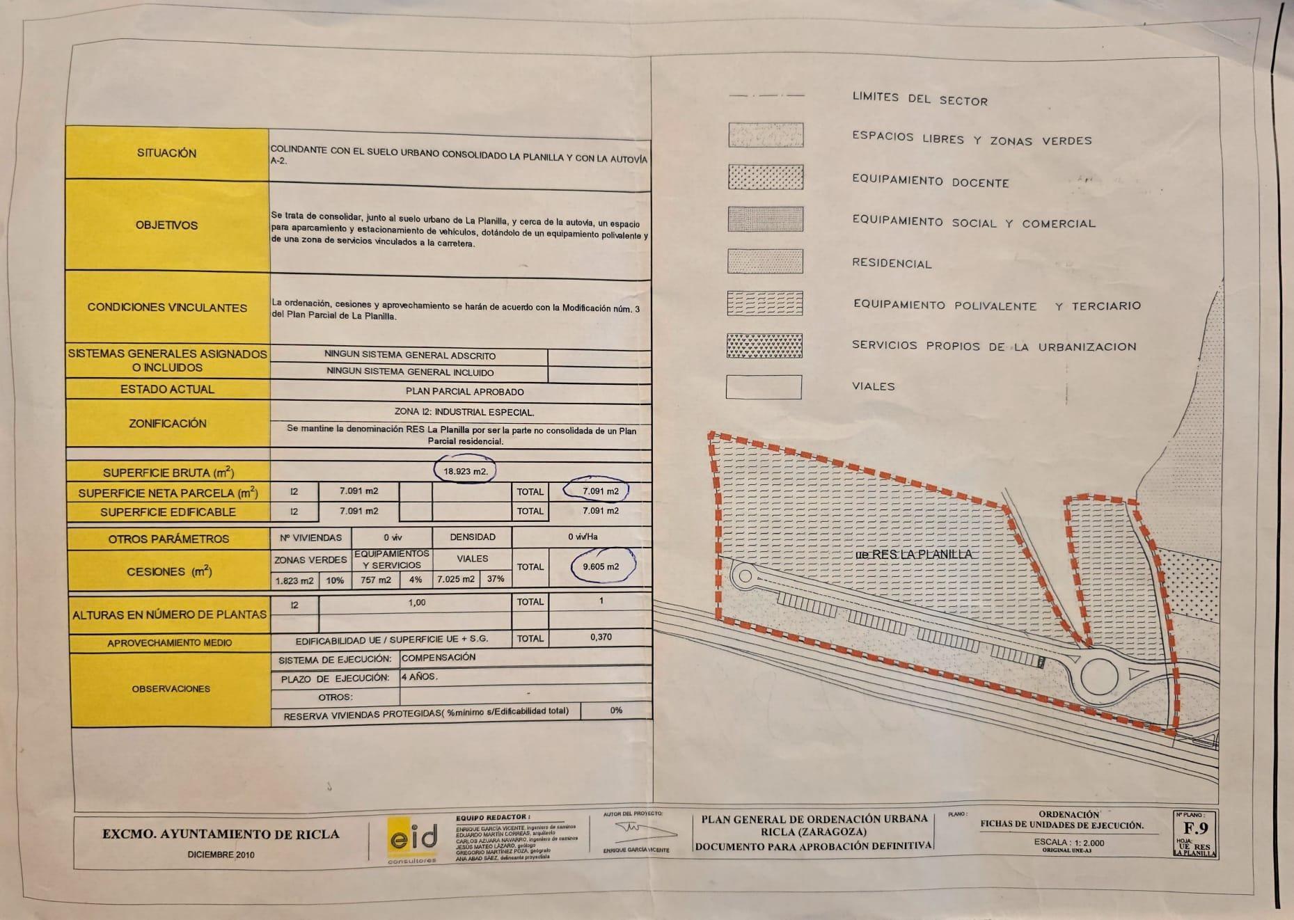 Terreno en Ricla en venta Plano del sitio- Imagen 1 de 2